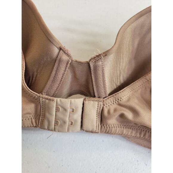 Ellen Tracy Tan Full Coverage Adjustable Straps Underwire T-Shirt Bra Size 38B - Picture 5 of 6